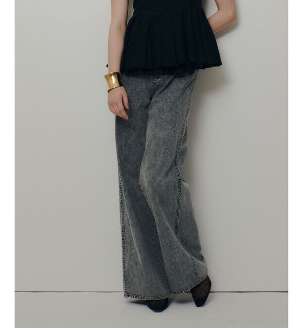 allureville「デニムバギーパンツ」|デニム|