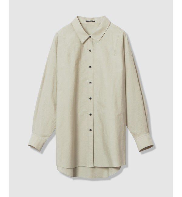 allureville「タイプライターロングシャツ」|シャツ・ブラウス|