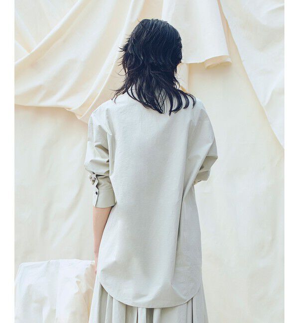 allureville「タイプライターロングシャツ」|シャツ・ブラウス|