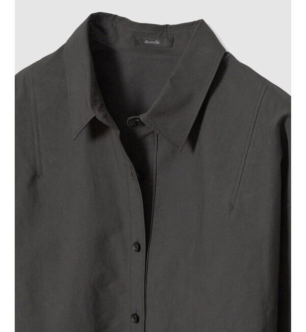 allureville「タイプライターロングシャツ」|シャツ・ブラウス|