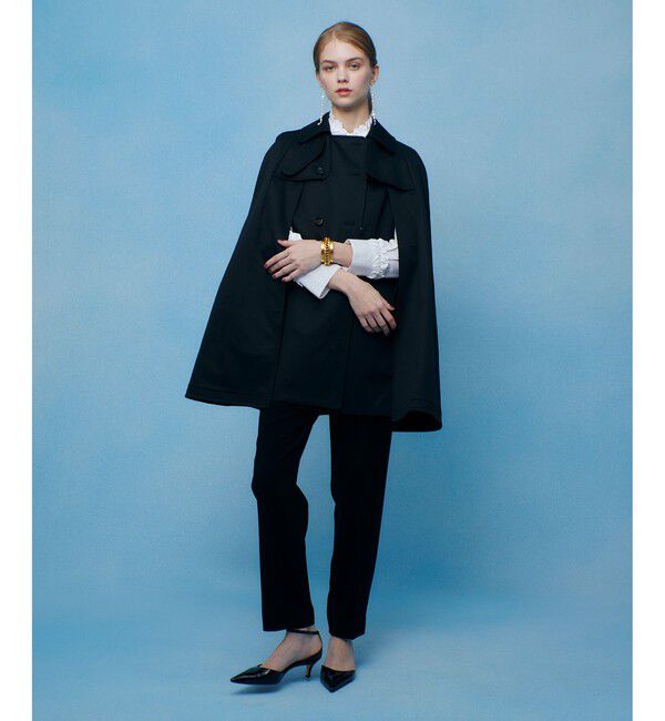 allureville/【LOULOU WILLOUGHBY】トレンチケープコート