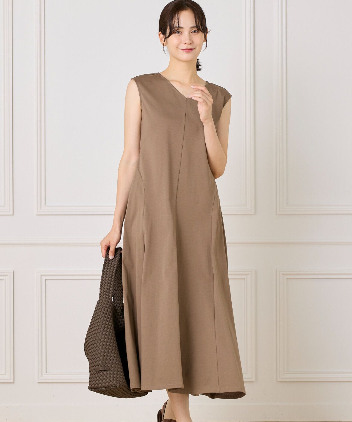 INED「フレアカットワンピース」|ワンピース|