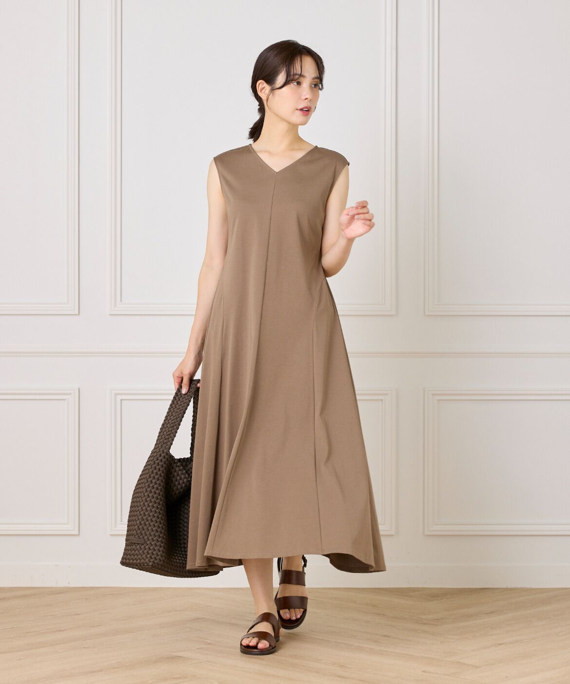 INED「フレアカットワンピース」|ワンピース|