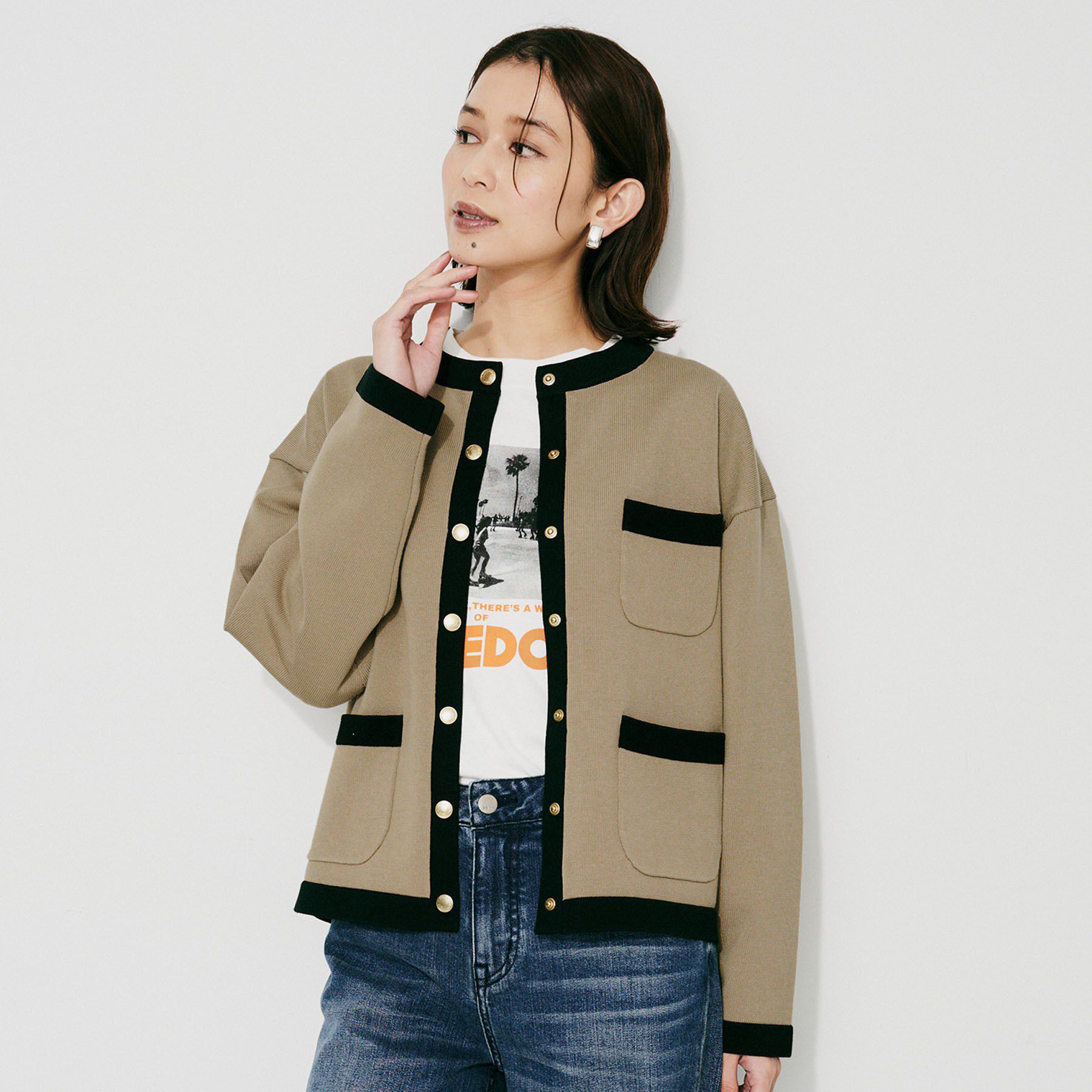 UNTITLED「【TRADITIONAL WEATHERWEAR】ARKLEY KNIT カーディガン」|カーディガン|