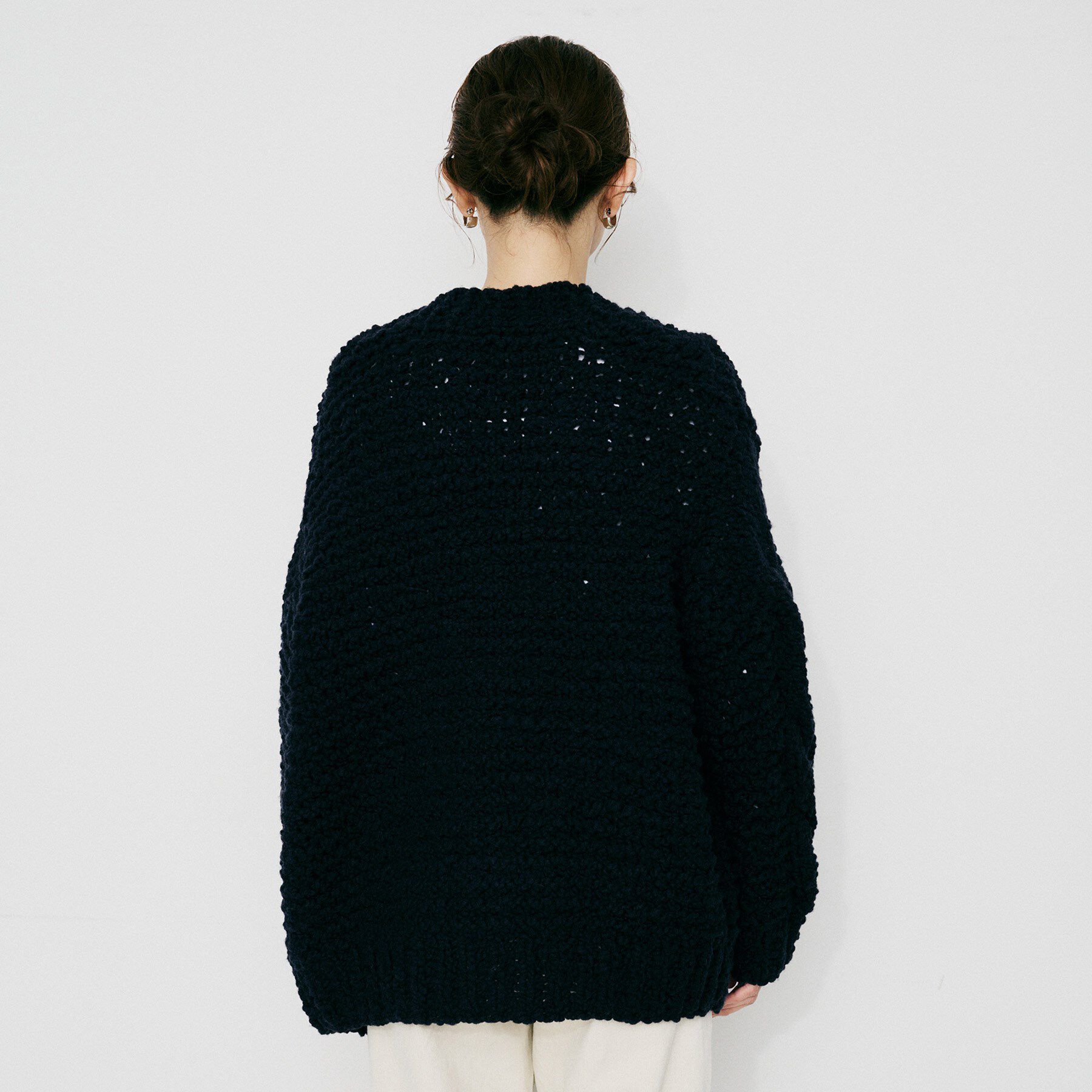 UNTITLED「【IRONING】ケーブルラフカーデ」|カーディガン|