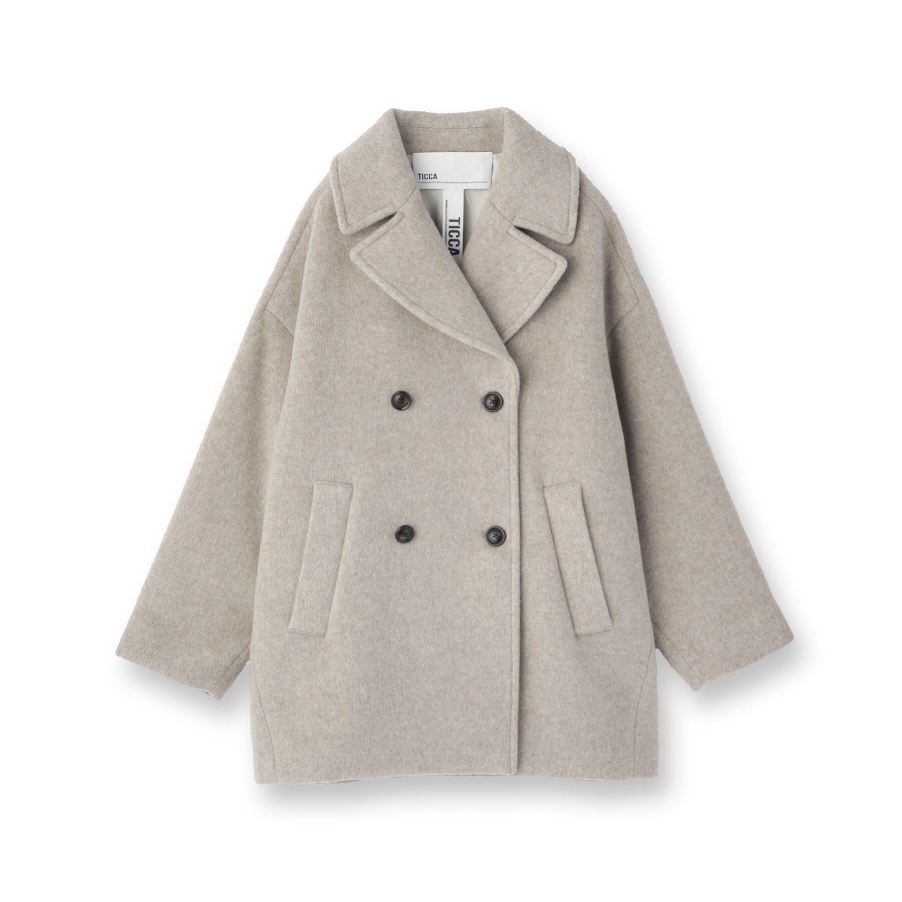 UNTITLED「【TICCA】ピーコート」|ピーコート|