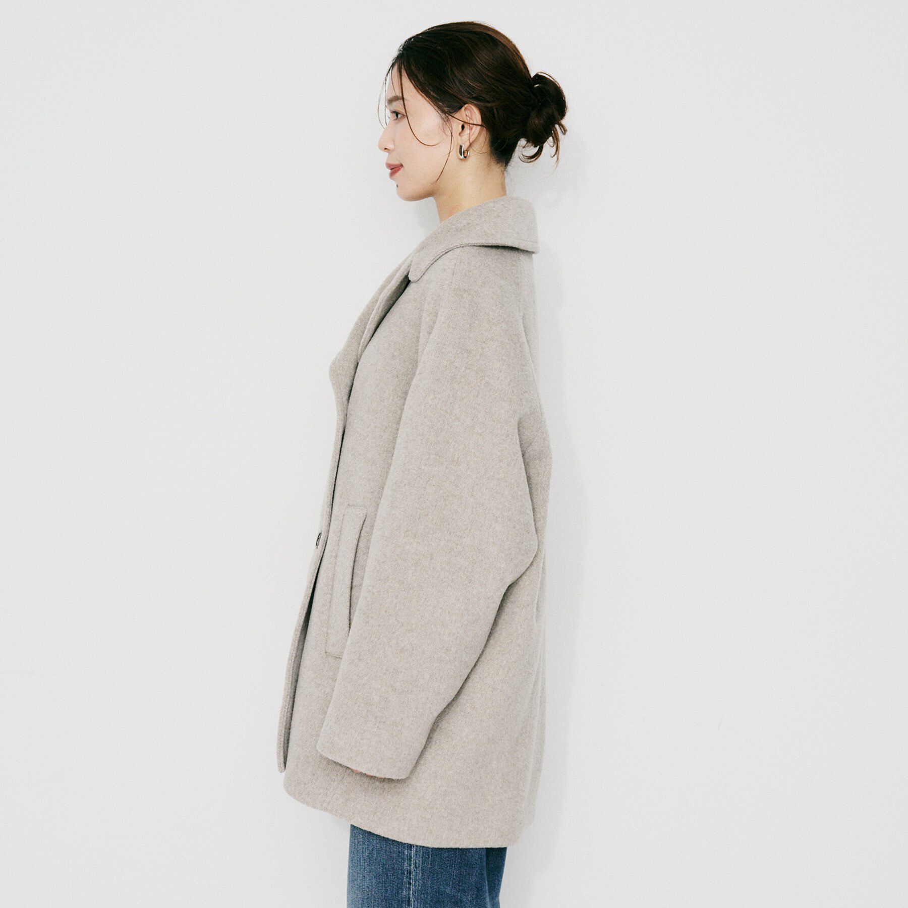 UNTITLED「【TICCA】ピーコート」|ピーコート|