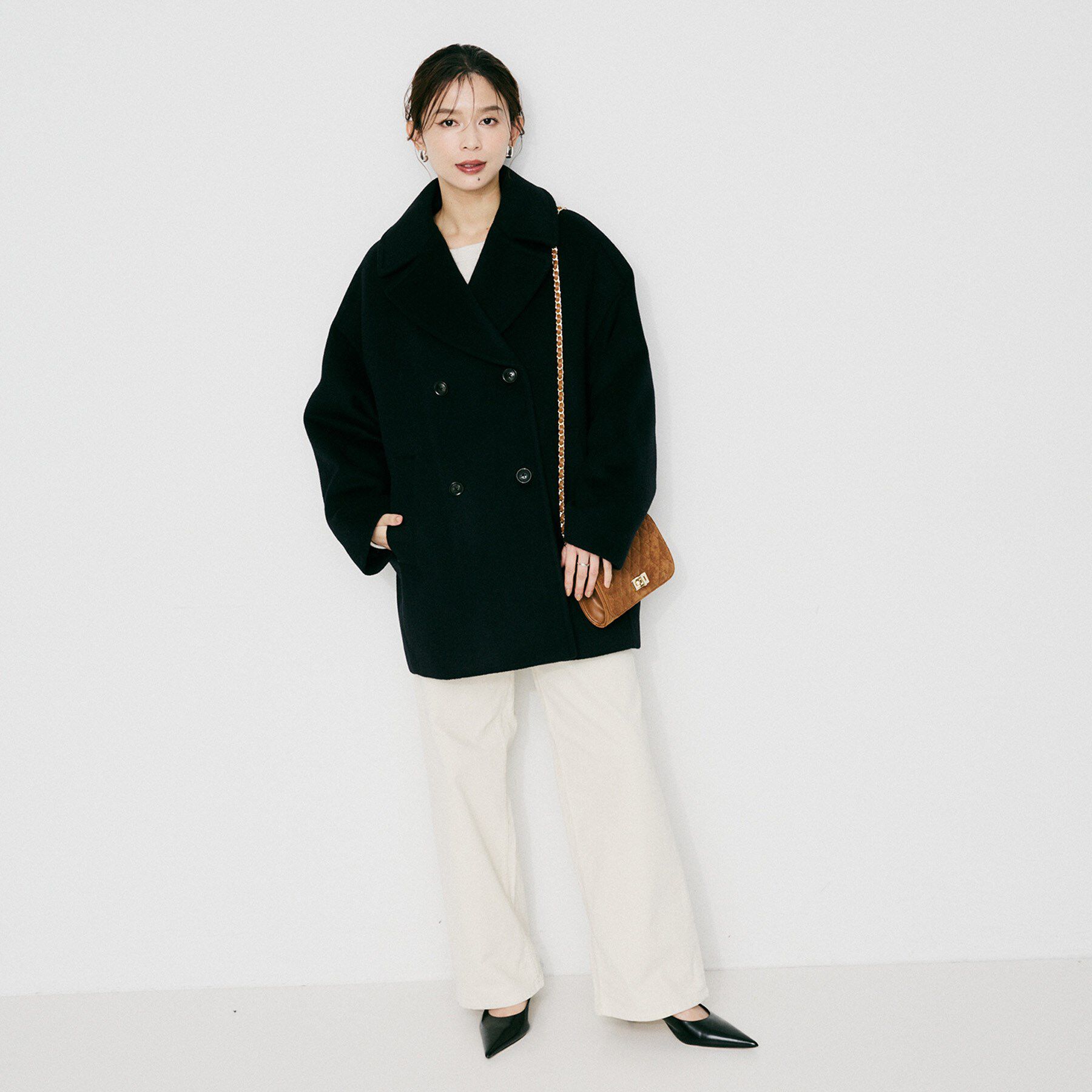 UNTITLED「【TICCA】ピーコート」|ピーコート|