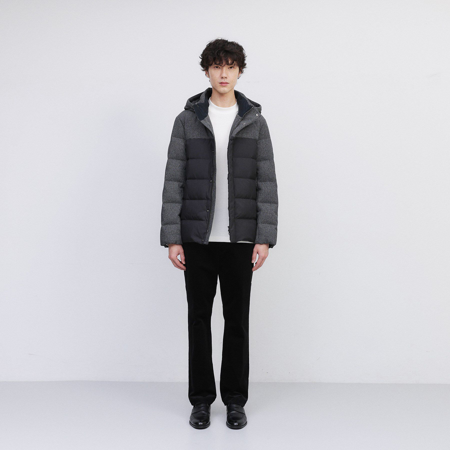 TAKEO KIKUCHI「カラーコンビ ダウンブルゾン」|ダウン|