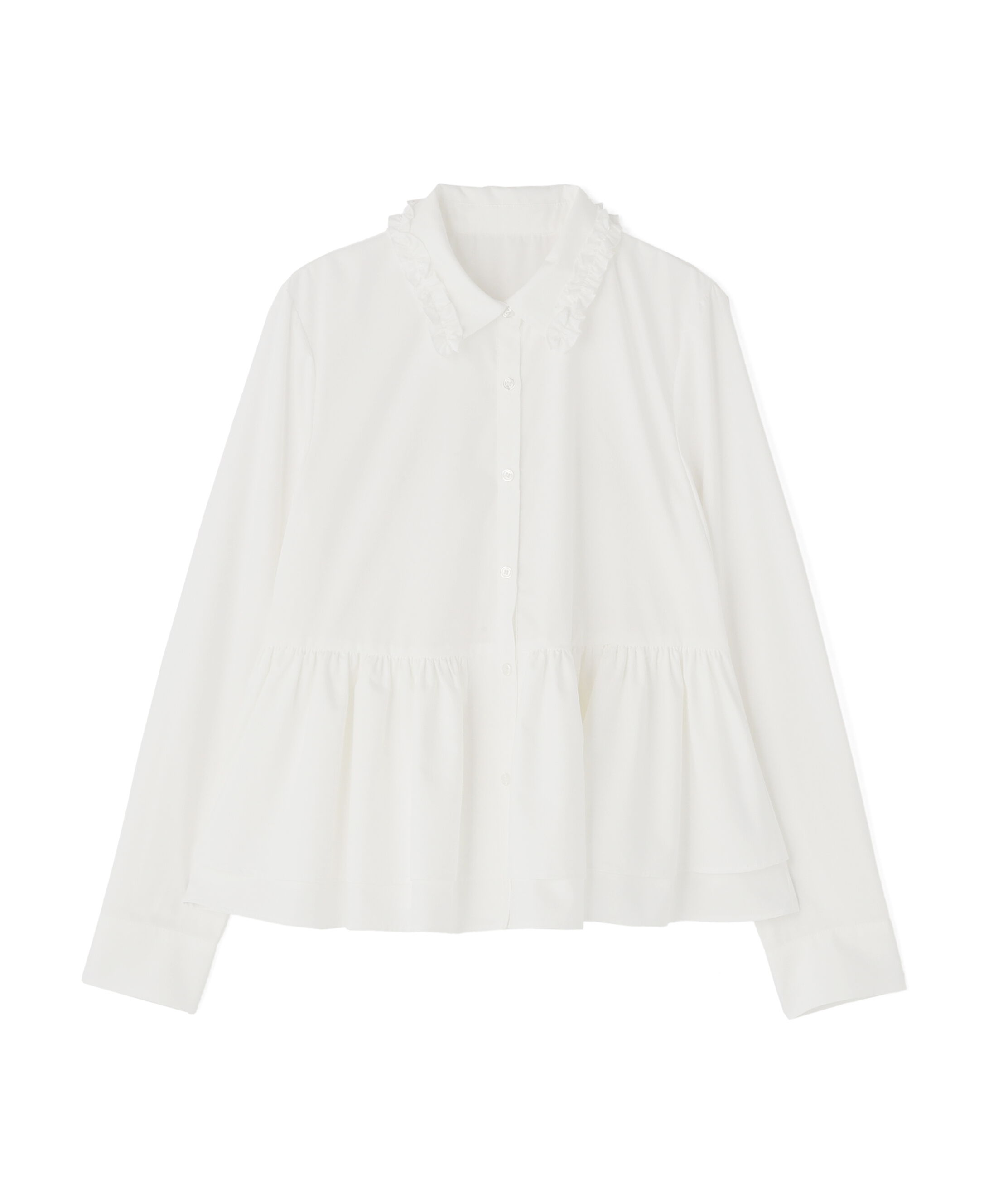  「フリルカラーシャツ」|シャツ・ブラウス|