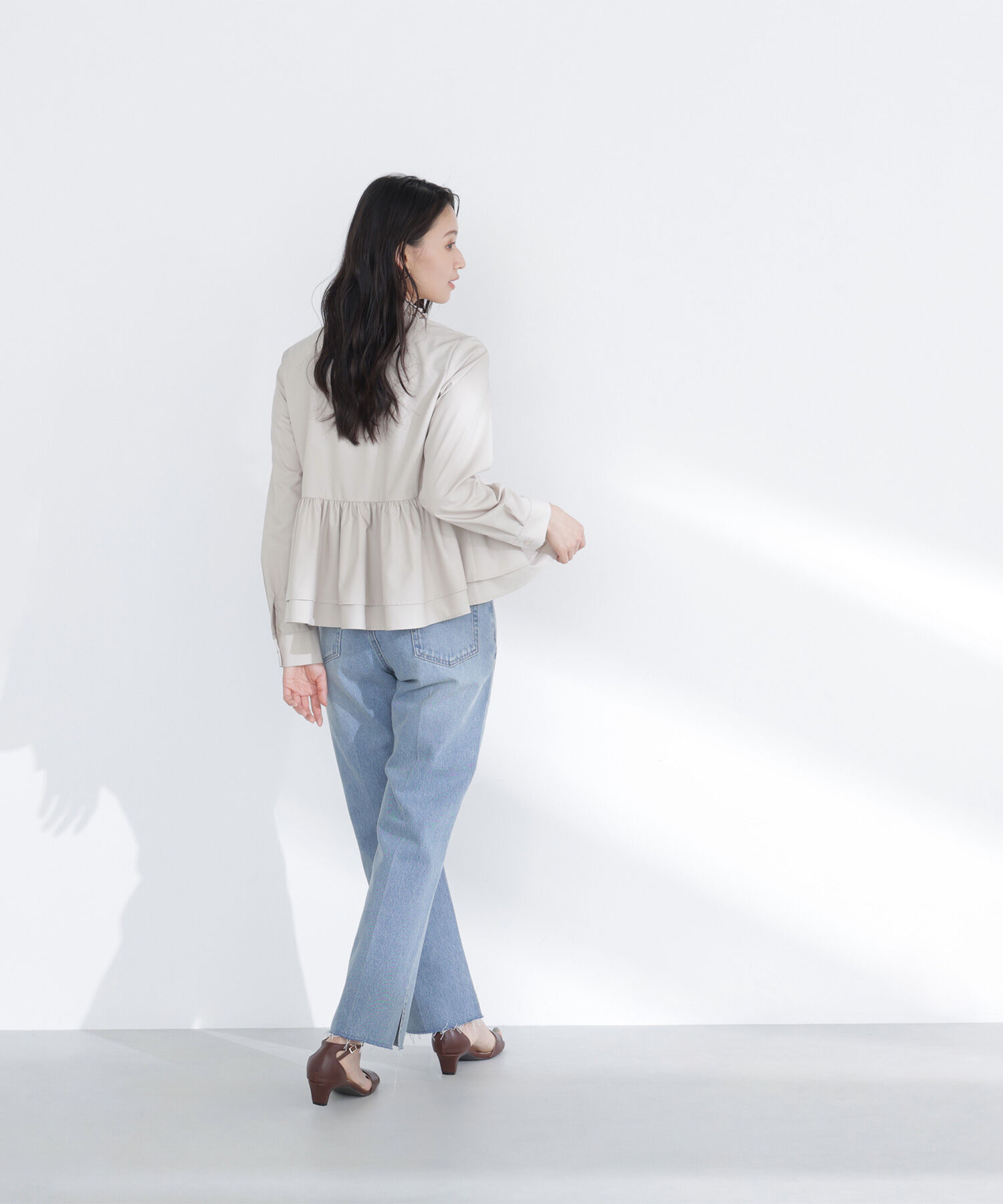  「フリルカラーシャツ」|シャツ・ブラウス|