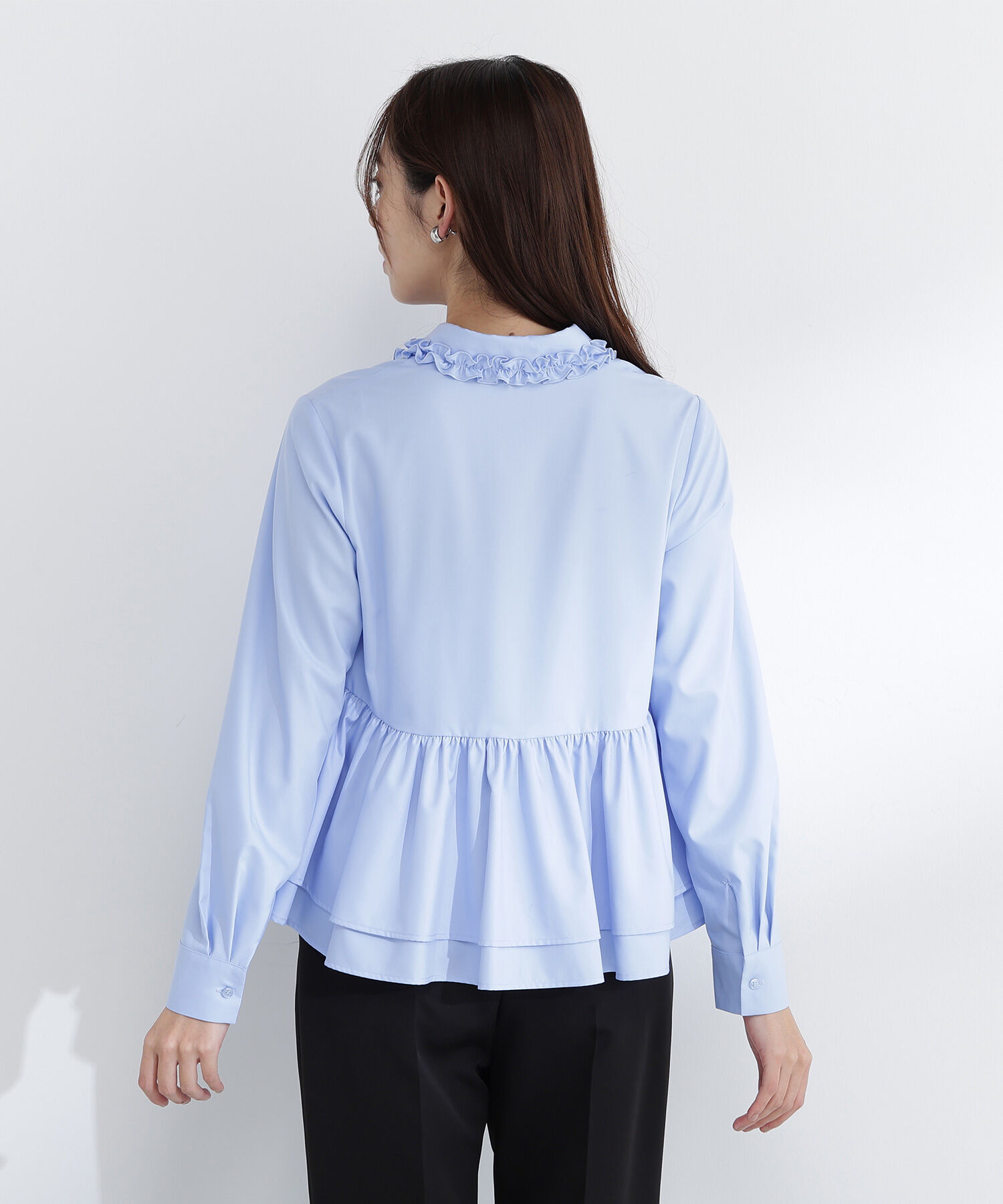  「フリルカラーシャツ」|シャツ・ブラウス|