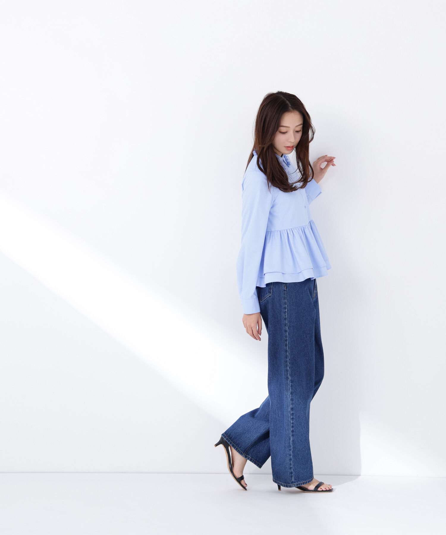  「フリルカラーシャツ」|シャツ・ブラウス|