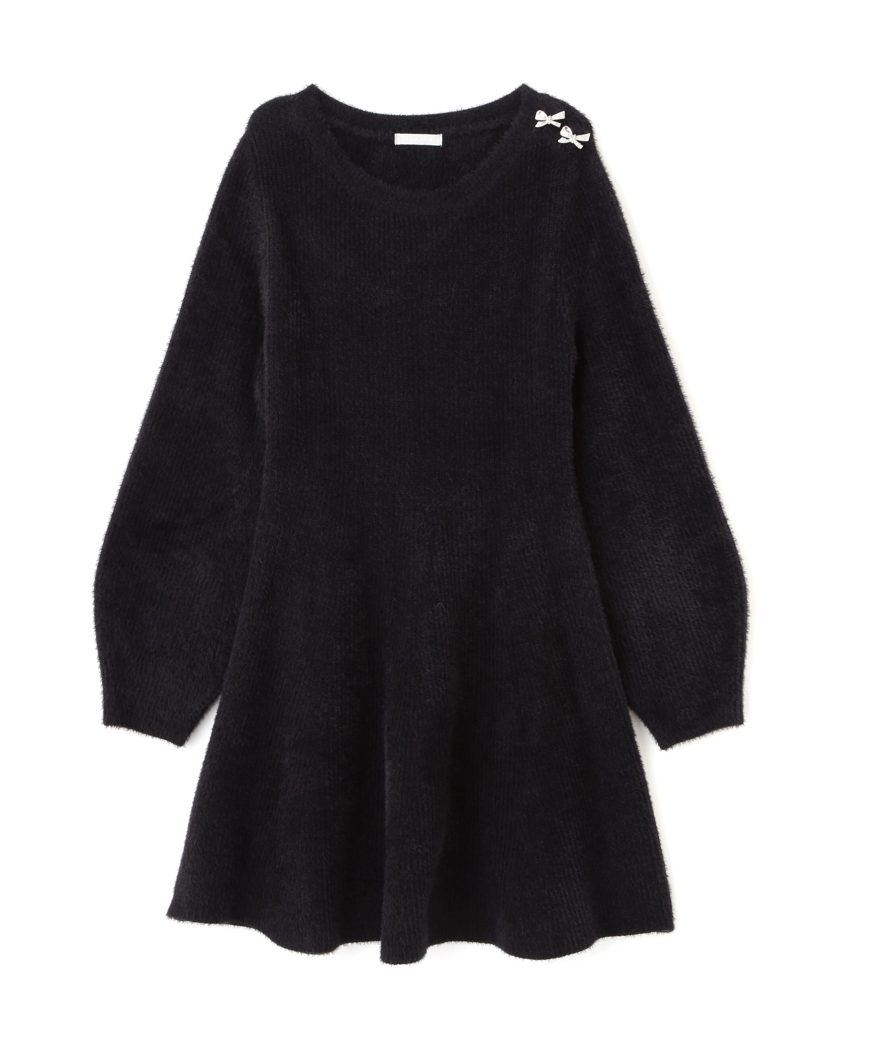  「シャギーミニニットワンピース」|ワンピース|