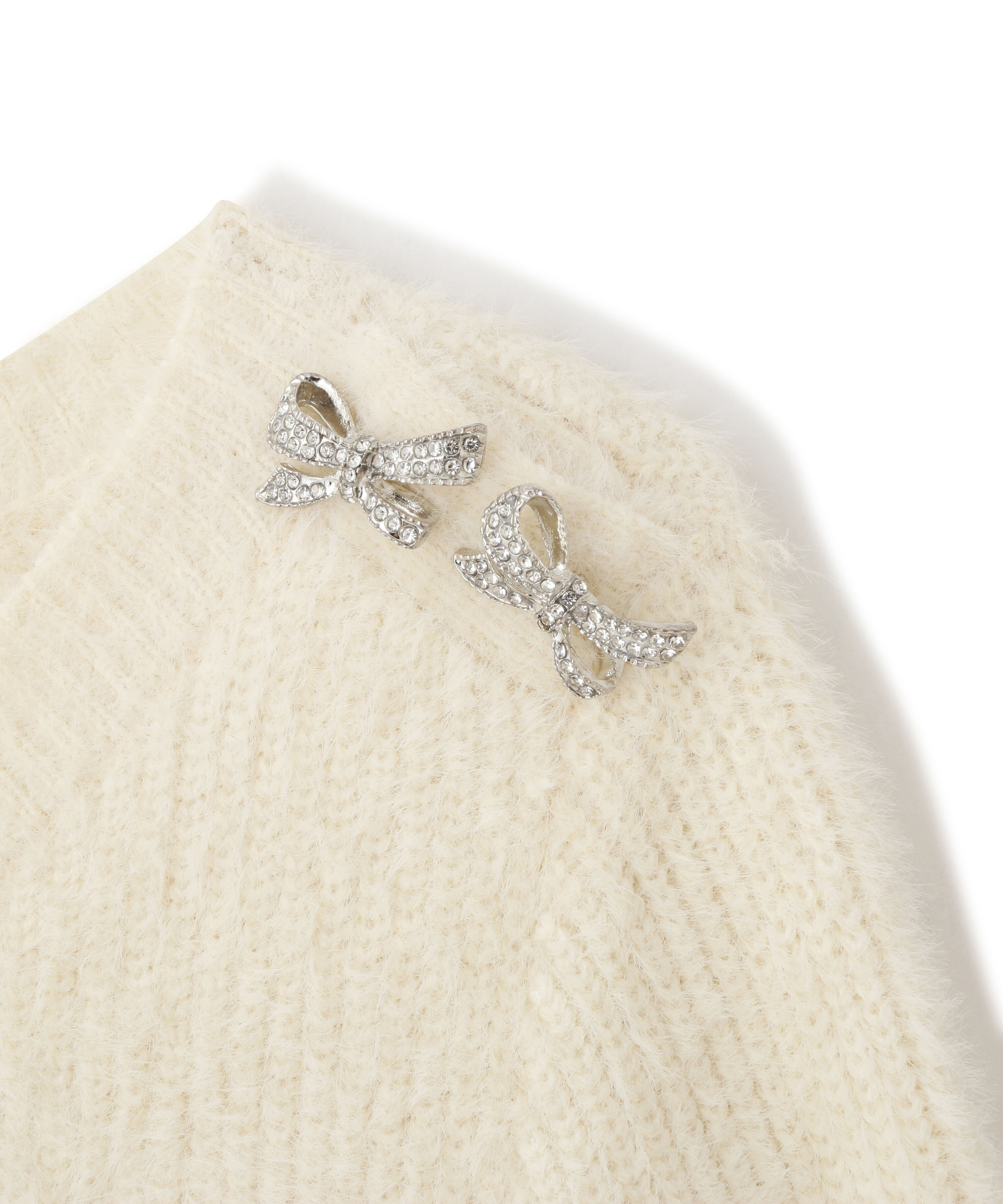  「シャギーミニニットワンピース」|ワンピース|