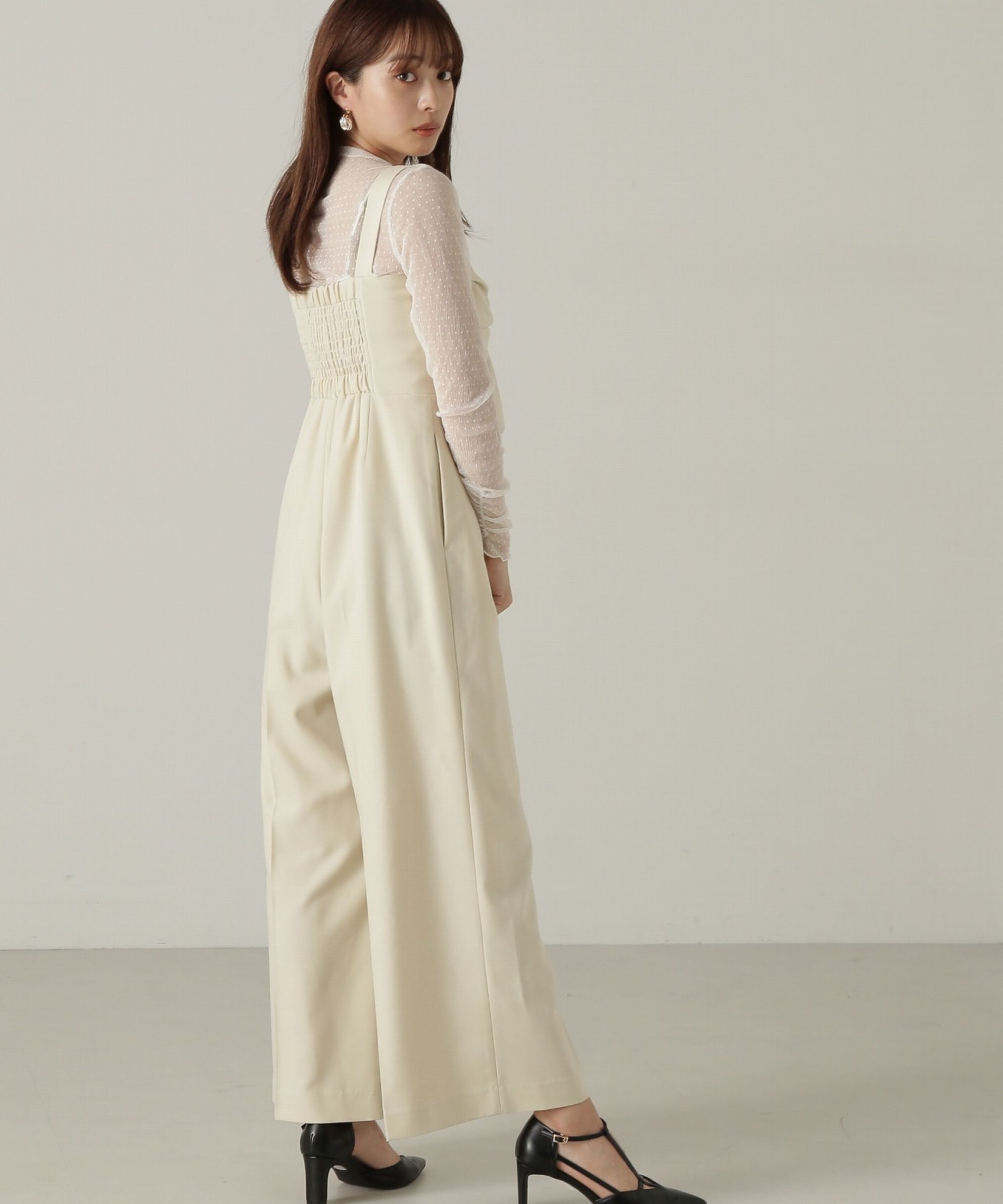 PROPORTION BODY DRESSING「リボンオールインワン」|ワンピース|