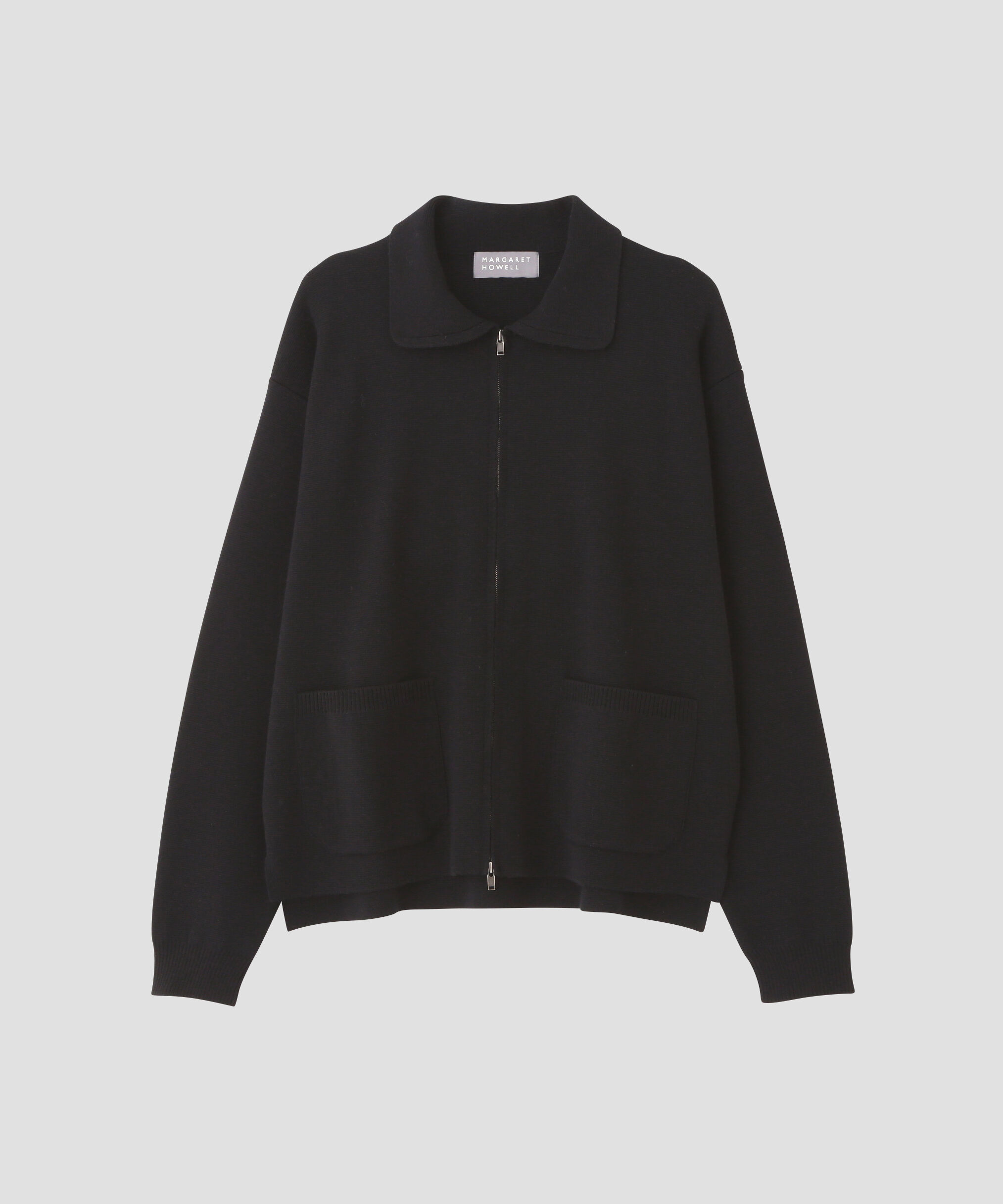  「FINE WOOL MILANO RIB KNITWEAR」|カーディガン|