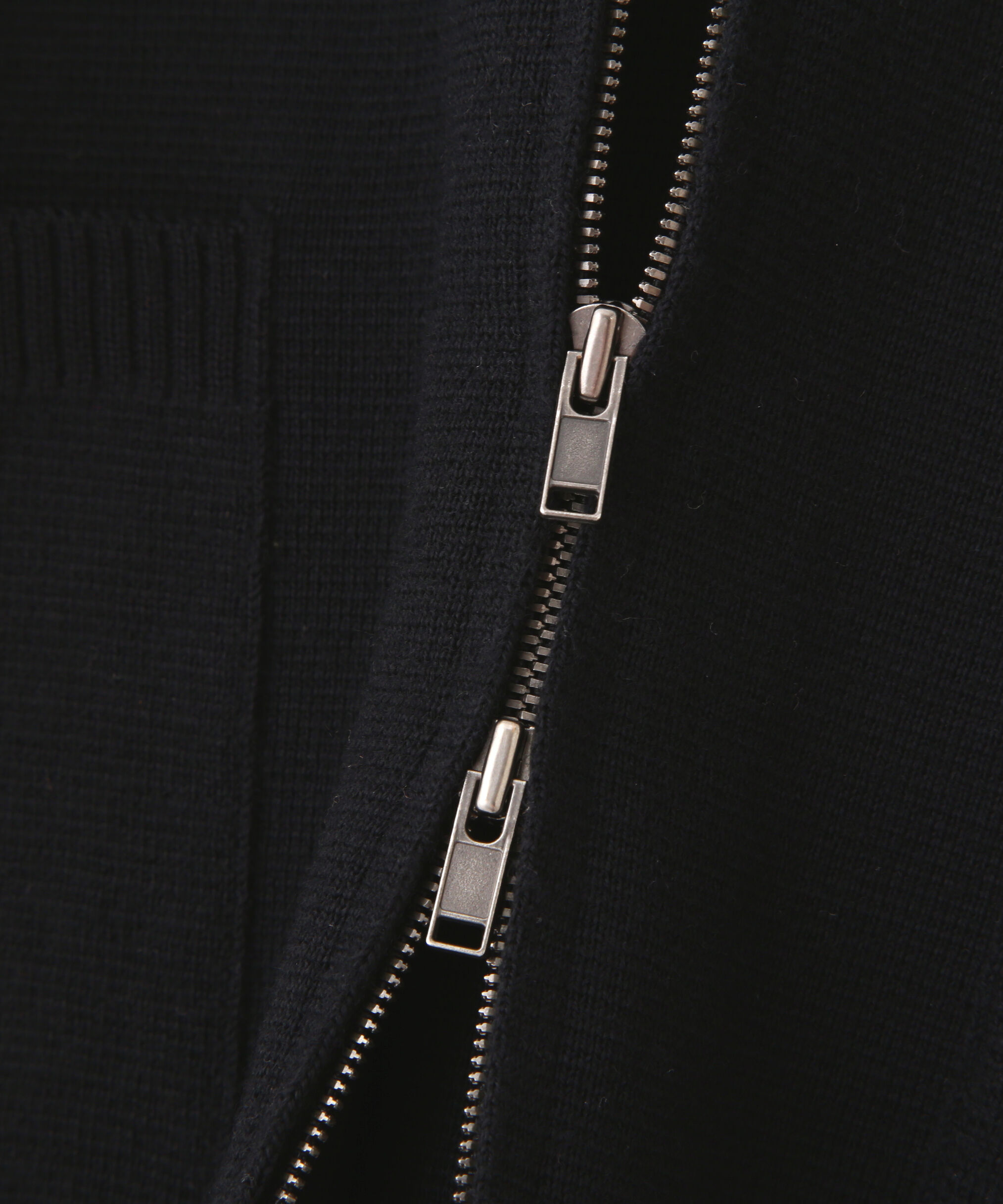  「FINE WOOL MILANO RIB KNITWEAR」|カーディガン|