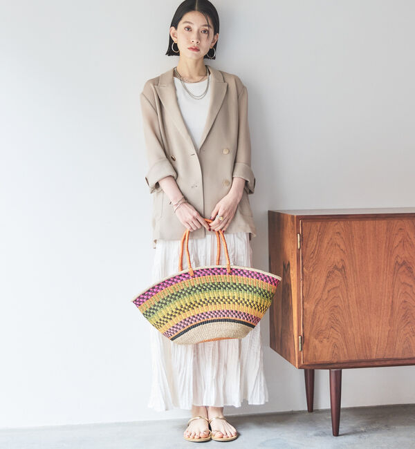 Doux archives「メッシュテーラードダブルジャケット」|テーラードジャケット|