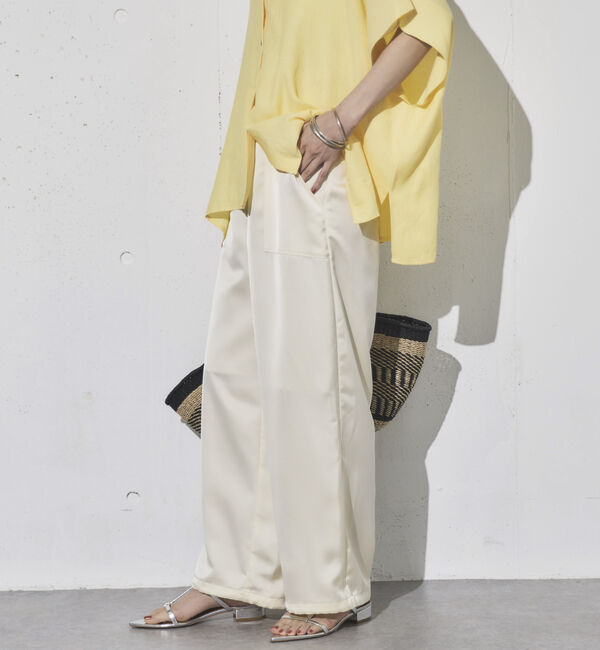 Doux archives「&rsquo;サテンパラシュートパンツ&rsquo;」|チノ|OFF WHITE