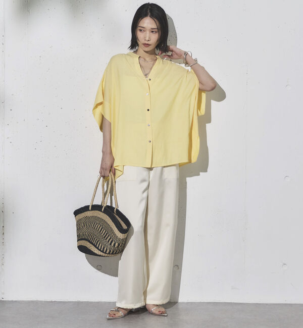 Doux archives「&rsquo;サテンパラシュートパンツ&rsquo;」|チノ|