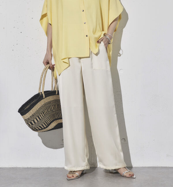 Doux archives「&rsquo;サテンパラシュートパンツ&rsquo;」|チノ|