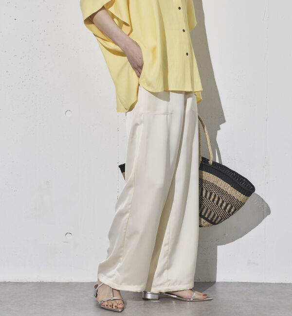 Doux archives「&rsquo;サテンパラシュートパンツ&rsquo;」|チノ|