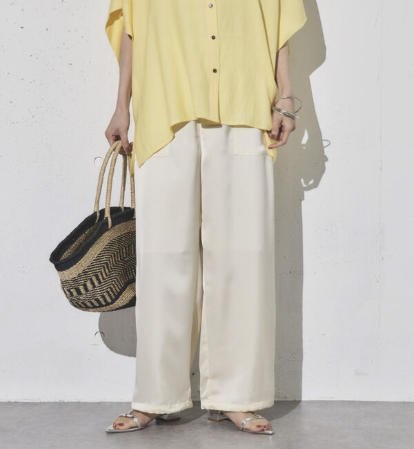 Doux archives「&rsquo;サテンパラシュートパンツ&rsquo;」|チノ|