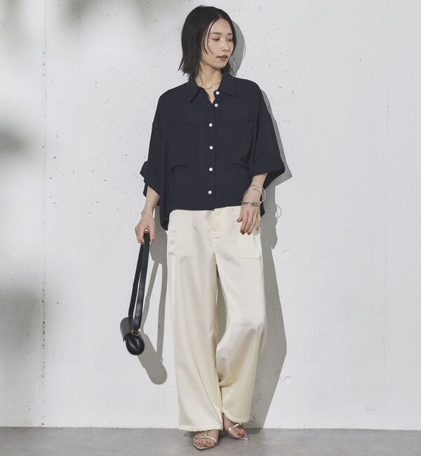 Doux archives「&rsquo;サテンパラシュートパンツ&rsquo;」|チノ|