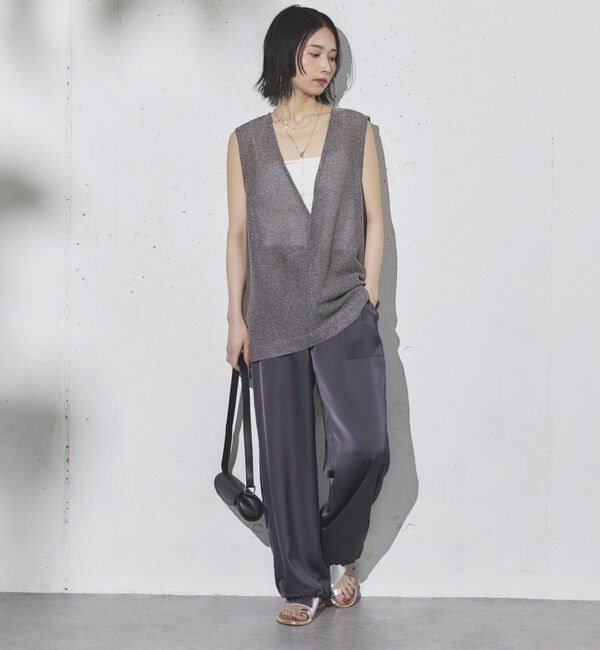 Doux archives「&rsquo;サテンパラシュートパンツ&rsquo;」|チノ|