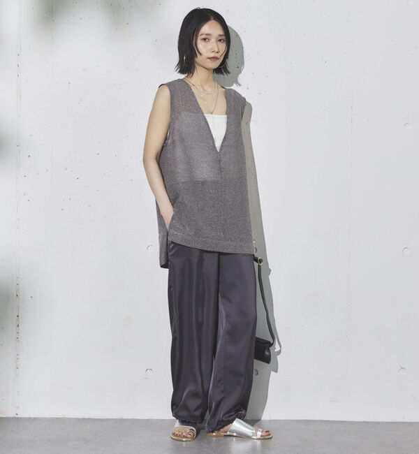 Doux archives「&rsquo;サテンパラシュートパンツ&rsquo;」|チノ|