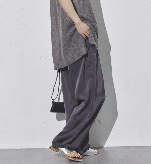 Doux archives「&rsquo;サテンパラシュートパンツ&rsquo;」|チノ|