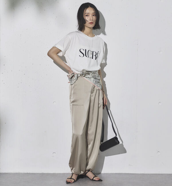 Doux archives「&rsquo;サテンパラシュートパンツ&rsquo;」|チノ|