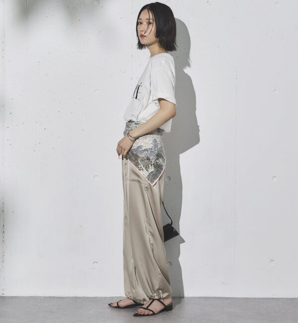 Doux archives「&rsquo;サテンパラシュートパンツ&rsquo;」|チノ|