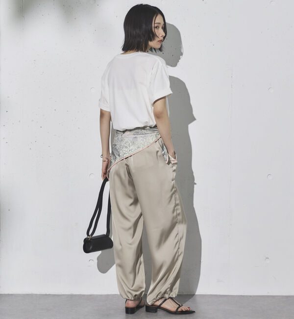 Doux archives「&rsquo;サテンパラシュートパンツ&rsquo;」|チノ|