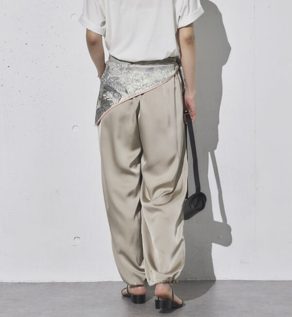 Doux archives「&rsquo;サテンパラシュートパンツ&rsquo;」|チノ|