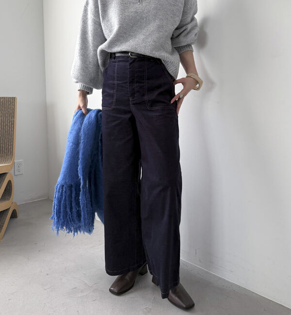 Doux archives「別珍デニムベイカーパンツ」|デニム|