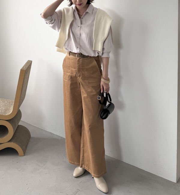 Doux archives「別珍デニムベイカーパンツ」|デニム|