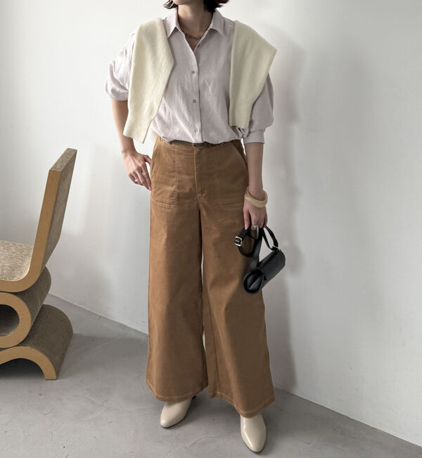 Doux archives「別珍デニムベイカーパンツ」|デニム|