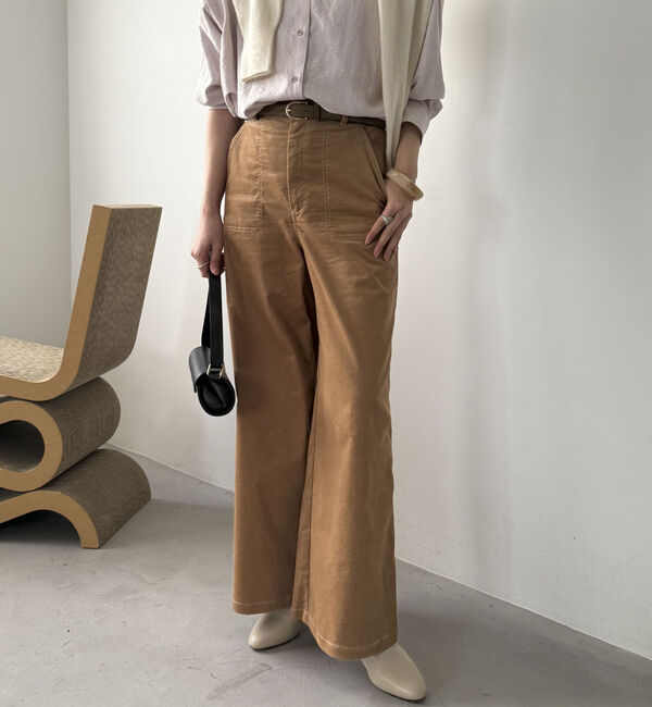 Doux archives「別珍デニムベイカーパンツ」|デニム|