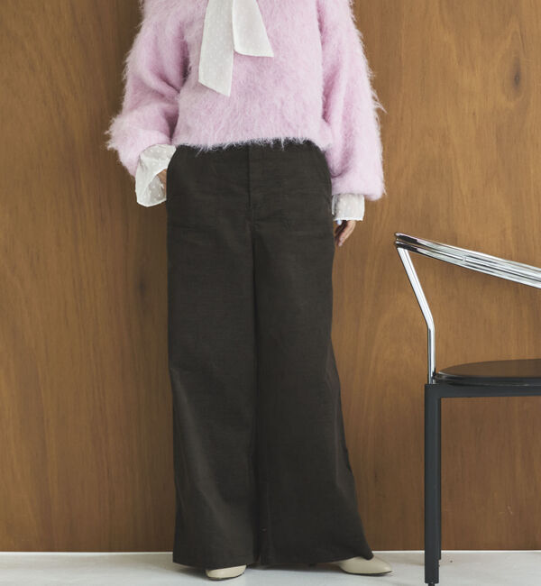 Doux archives「別珍デニムベイカーパンツ」|デニム|