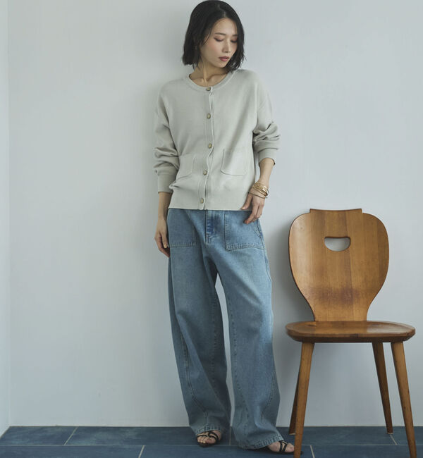 Doux archives「ニットジャケット」|カーディガン|