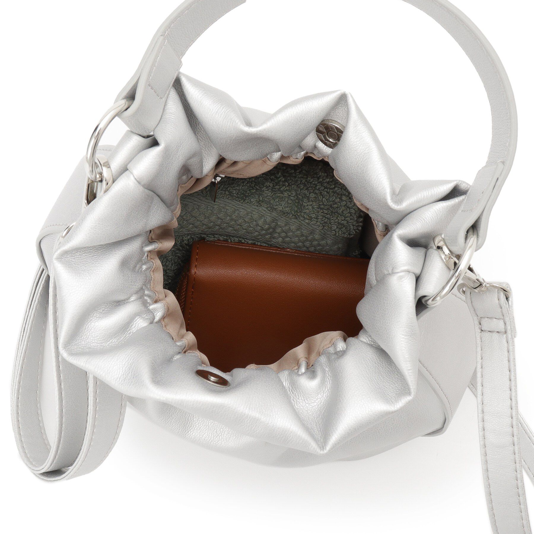 SHOO･LA･RUE「口元ギャザーミニショルダーバッグ」|ショルダー・メッセンジャー|