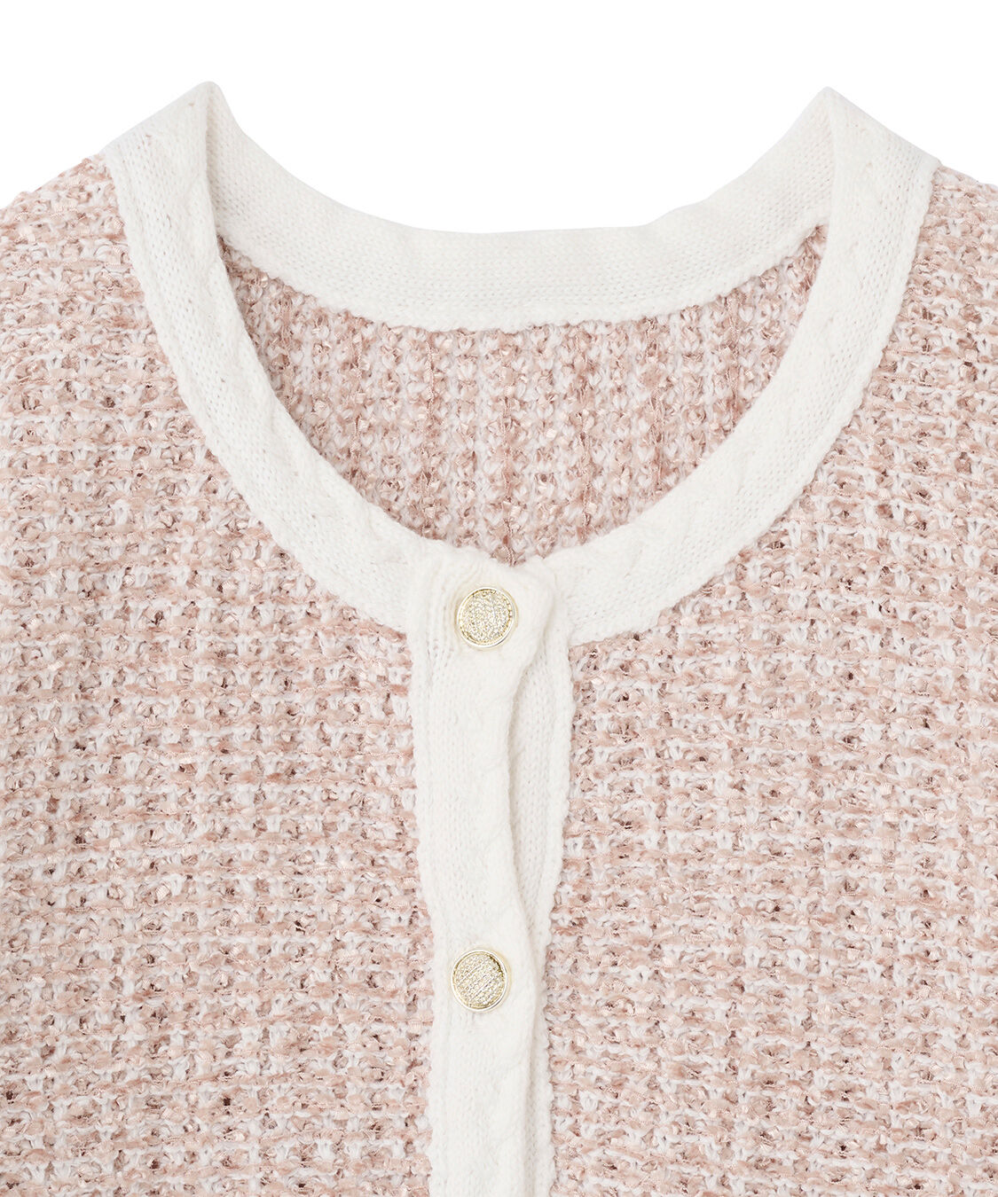 COCO DEAL「ファンシーツイードニットカーディガン」|ニット・セーター|