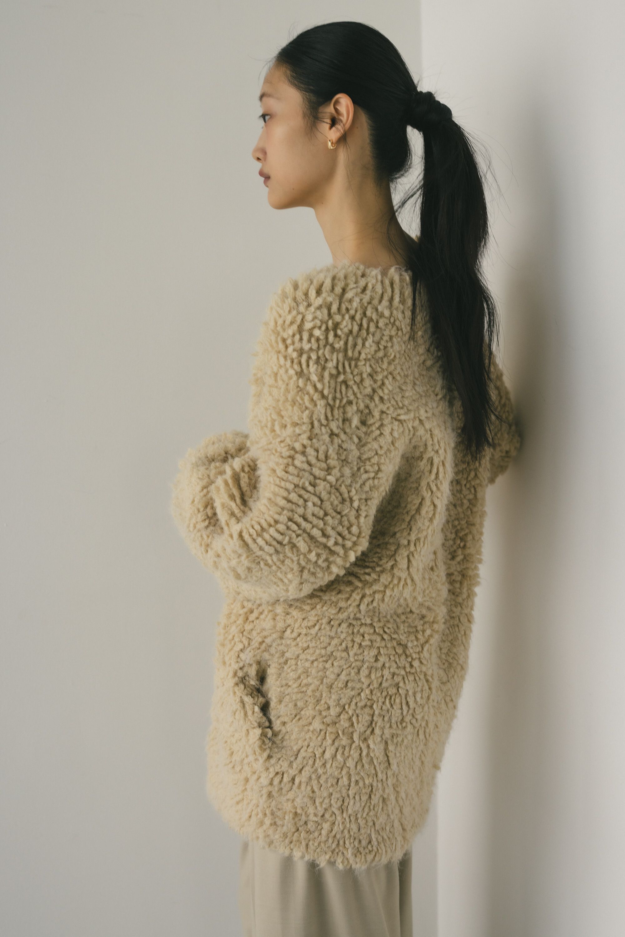 STYLEMIXER「ミックスループニットカーデ」|カーディガン|