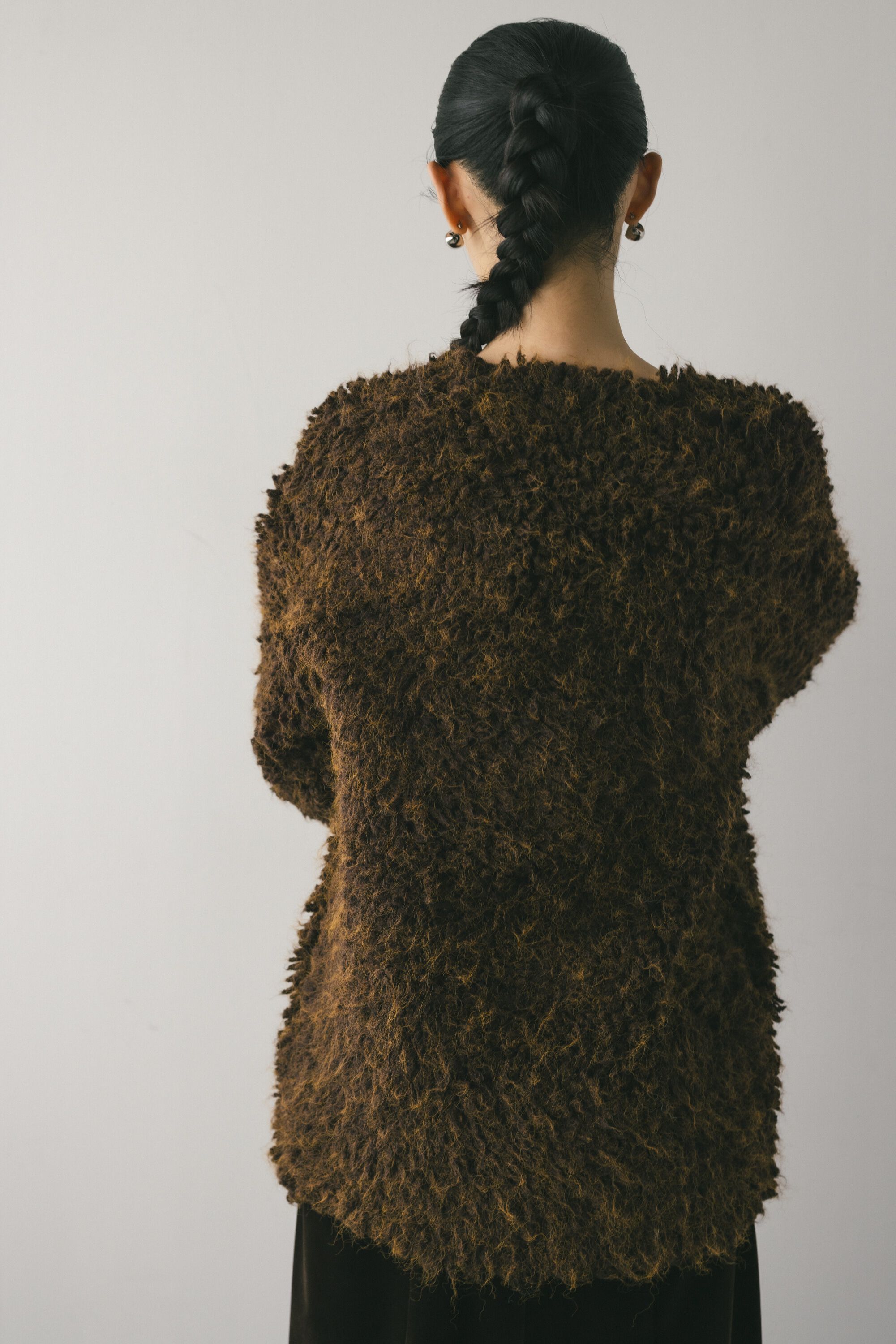 STYLEMIXER「ミックスループニットカーデ」|カーディガン|