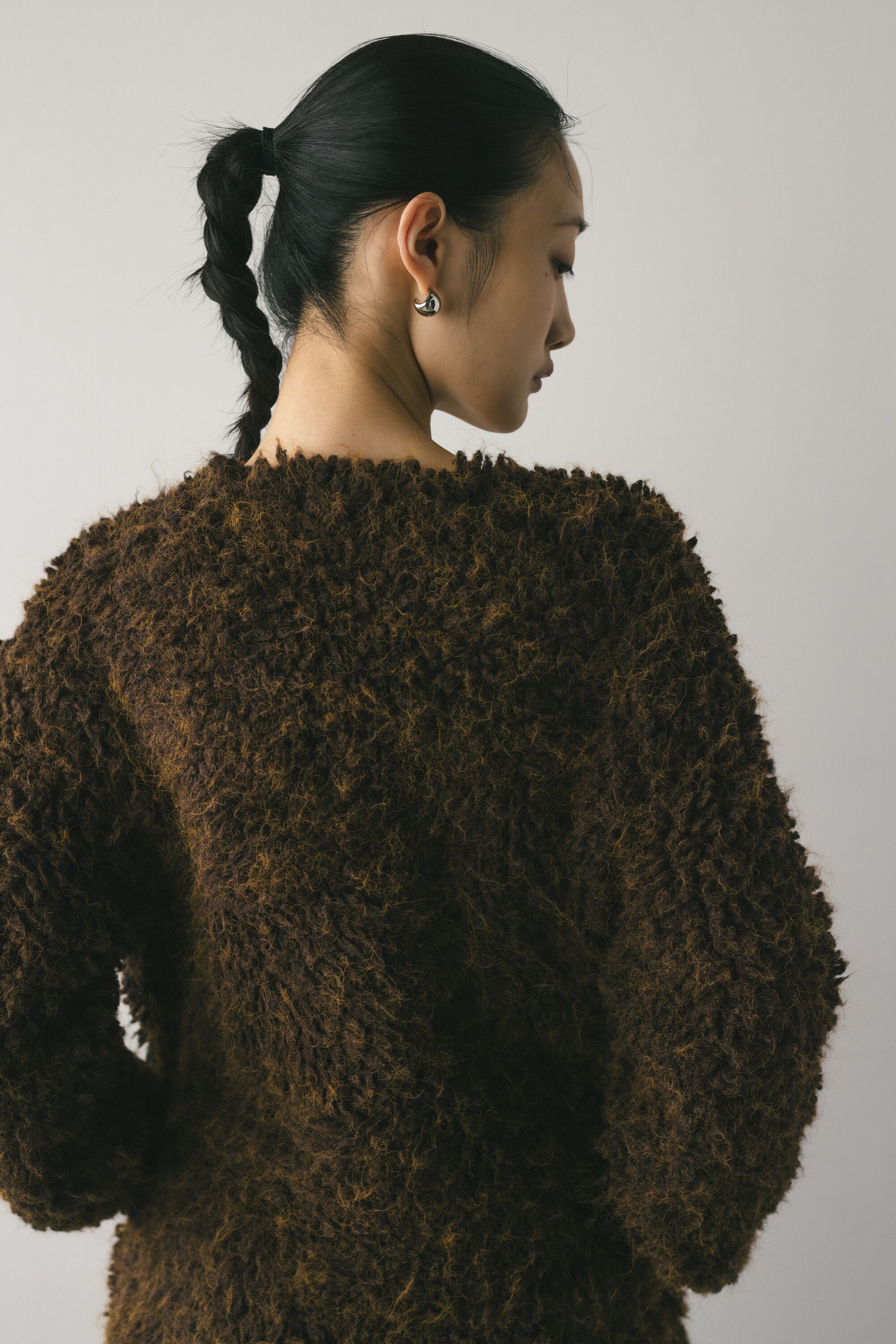 STYLEMIXER「ミックスループニットカーデ」|カーディガン|