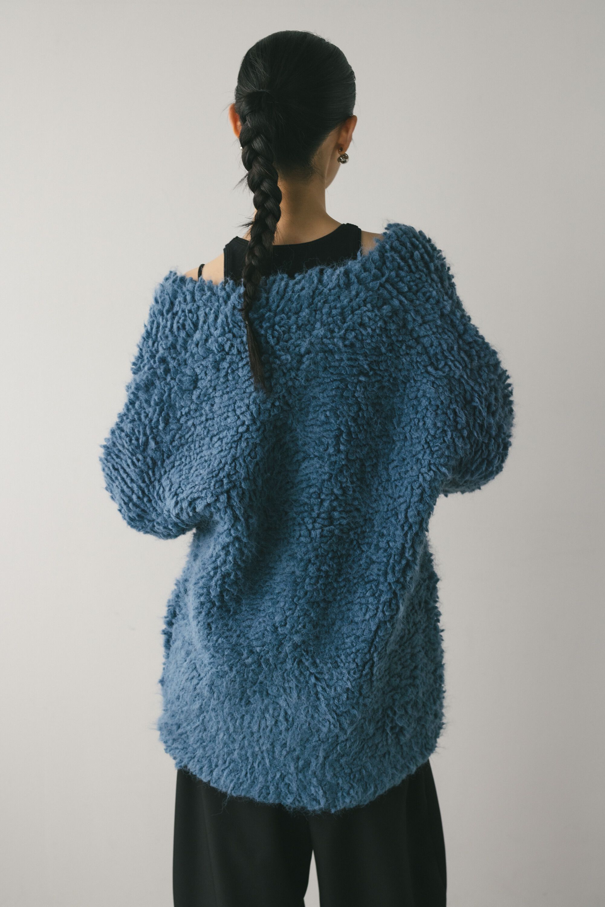 STYLEMIXER「ミックスループニットカーデ」|カーディガン|