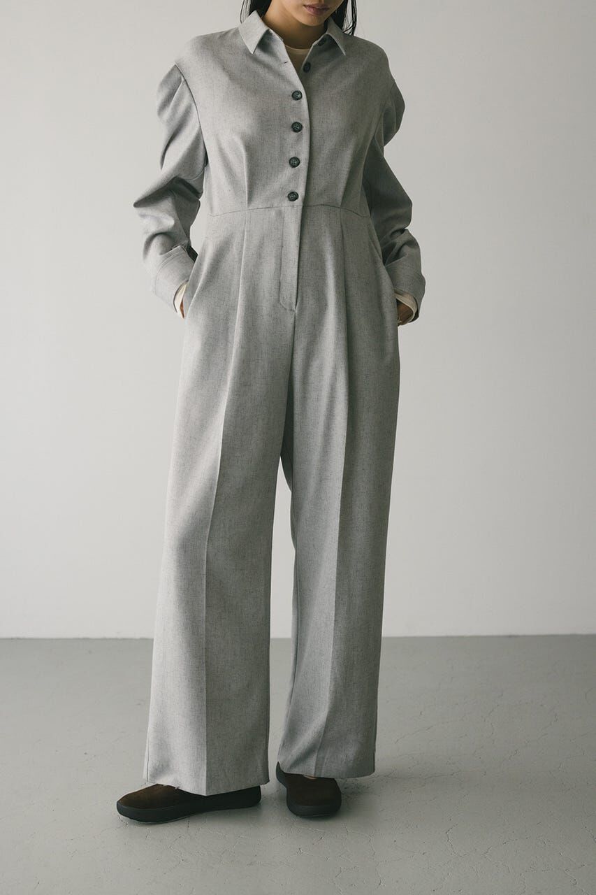 STYLEMIXER「メランジショルダータックロンパース」|その他|