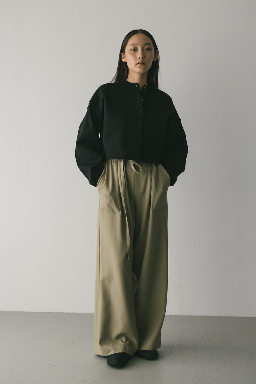 STYLEMIXER「リバーシブルベロアニットカーデ」|カーディガン|